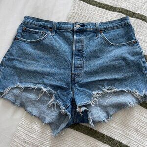 Womens Levi Strauss 501 Shorts